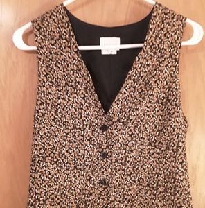Moda Int'l Womens Vest. Size Small